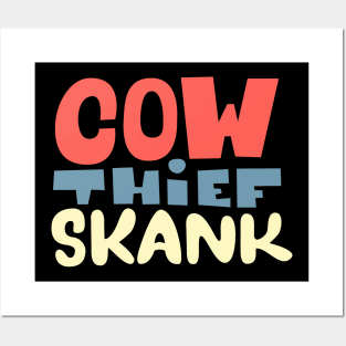 Cow thief Skank - Dub Reggae Hymne -  Lee Scratch Perry Posters and Art